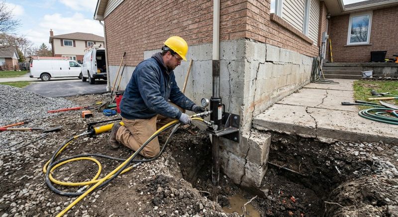 Deck Foundation Repair